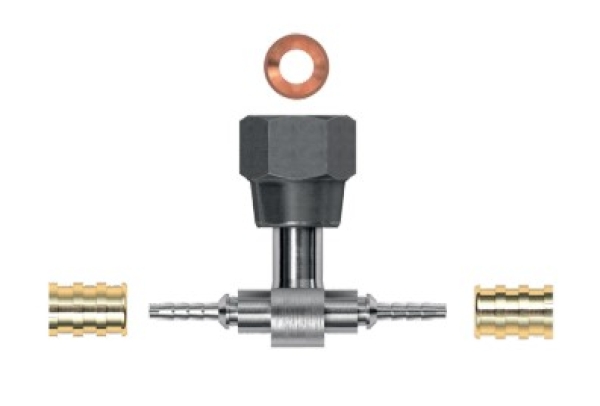 Gomax Press-Anschluss 7/16 UNF KPB0C2 Quadra DN2 T-Stück (Pack=10Stck)